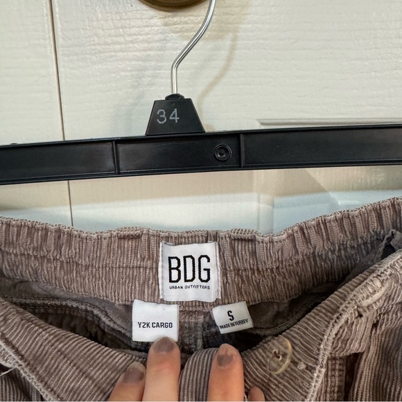 BDG Y2K Cargo Corduroy Brown Size S - Picture 4 of 7